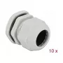 Pressacavo DeLOCK 60227 grigio plastica 10 pz.