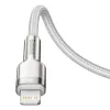 Cavo Baseus Cafule 2m Lightning a USB C ricarica rapida trasferimento dati