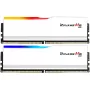 DIMM 32 GB DDR5-6000 (2x 16 GB) Dual-Kit, memoria RAM bianca, F5-6000J3040F16GX2-RM5RW, Ripjaws M5 RGB, INTEL XMP