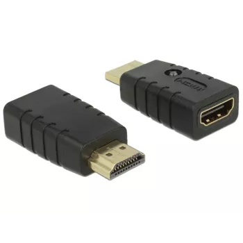 Adattatore HDMI (maschio) > HDMI (femmina), emulatore EDID (nero)