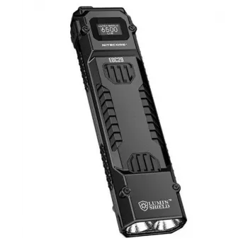 Torcia portatile Nitecore EDC29 corpo in acciaio inox, 2 LED, 15–6500 lm, IP54, USB ricaricabile