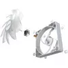 Ventola di raffreddamento Montech GF120 PWM ARGB 120 mm bianco, controllo PWM, illuminazione ARGB
