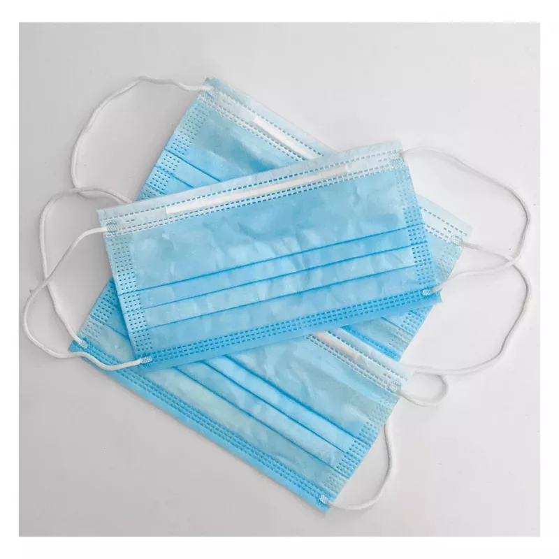 Maschera viso monouso in tessuto non tessuto Uniroar modello 50 pezzi maschere protettive monouso