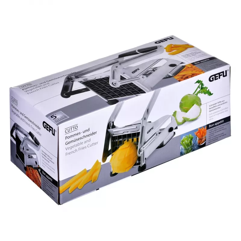 GEFU G-13750 affettatrice manuale per chips, acciaio inox