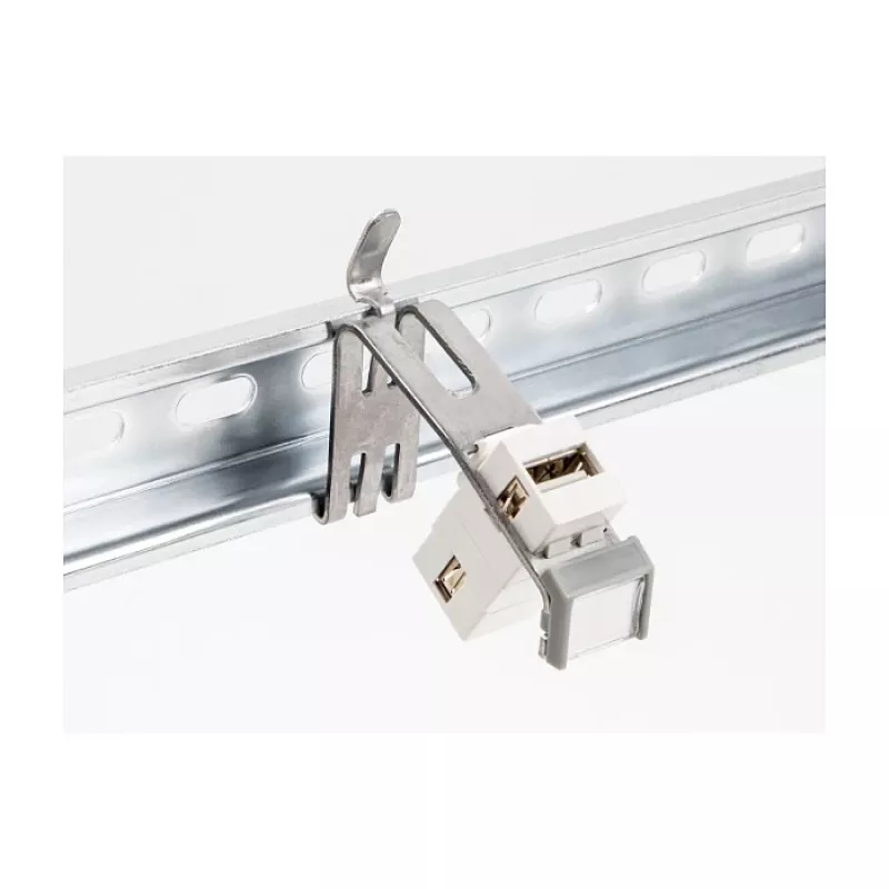 Modulo Keystone DeLOCK 66477 plastica acciaio inox 52,4 mm 60,7 mm 17,7 mm