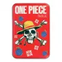 Carte da gioco Paladone One Piece in scatola metallica – formato mazzo standard