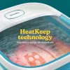 Pediluvio HoMedics FB-70BL-EB – pediluvio compatto pieghevole per uso domestico