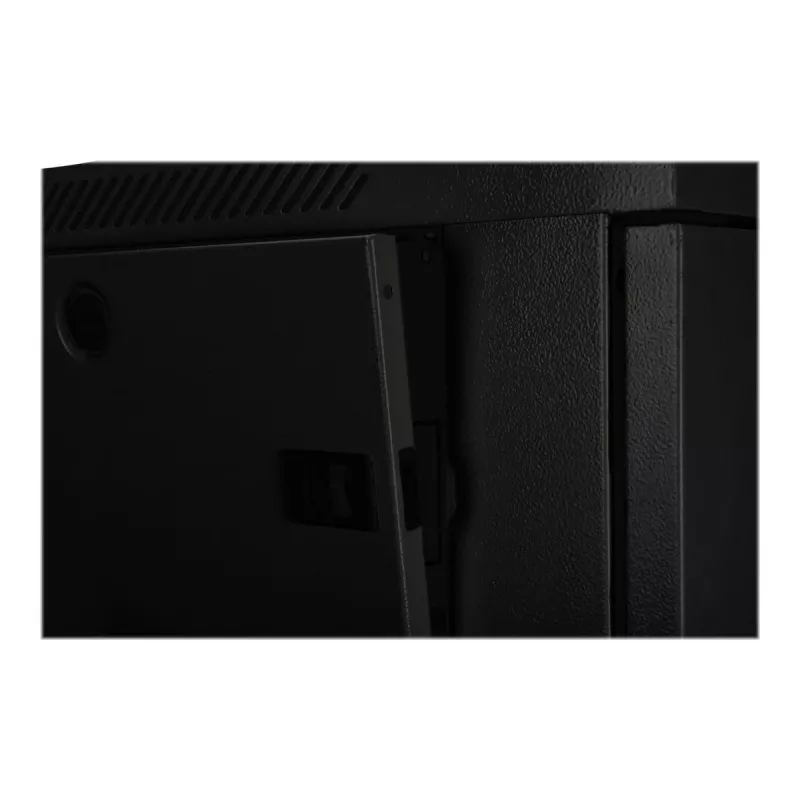 DIGITUS Dynamic Basic DN-19 16-U-EC-SW - armadio - armadio di rete - adatto per montaggio a parete - nero, RAL 9005 - 12U - 48,3 cm (19 inch)