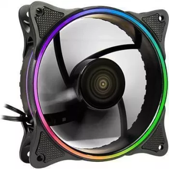 Ventola Inter-Tech 88885552 Sistema di raffreddamento per computer 12 cm Nero