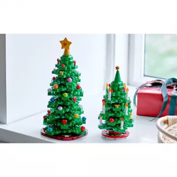 LEGO Albero di Natale set 40573 – modello da esposizione stagionale, mini costruzione decorativa