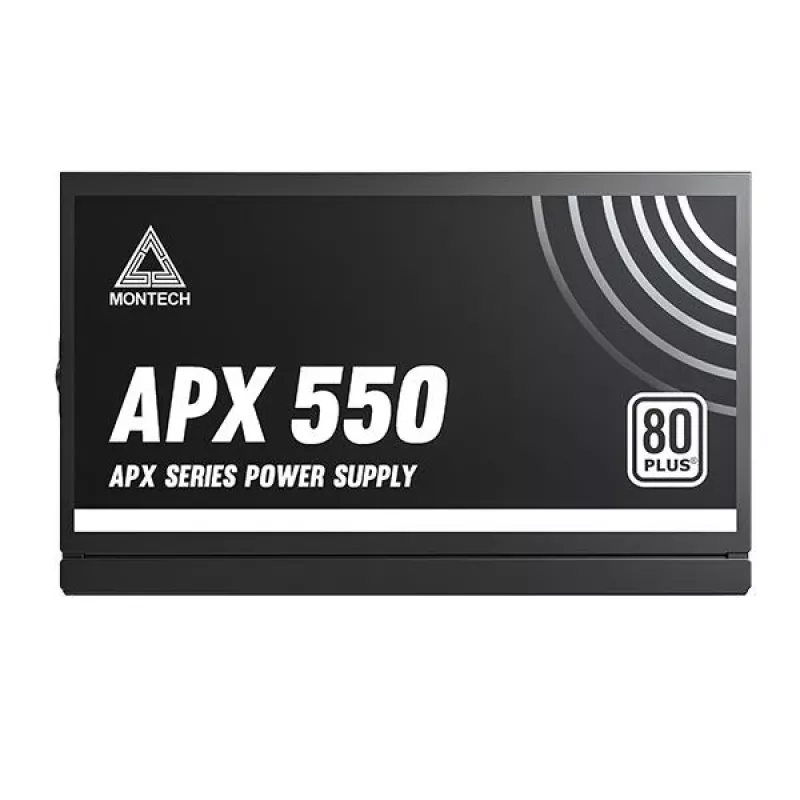 Montech APX550 alimentatore 550 W 20+4 pin ATX ATX nero