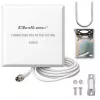Antenna 4G/5G LTE esterna QOLTEC 9 dBi con connettore SMA e cavo 3 m