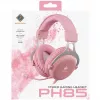 Deltaco GAM-030-P cuffie e headset con filo headband gaming USB Type-A rosa (GAM-030-P)