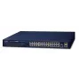 PLANET GS-4210-24P2S - Switch - Managed - 24 x 10/100/1000 (PoE+) + 2 x Gigabit SFP - montaggio a rack - PoE+ (GS-4210-24P2S)