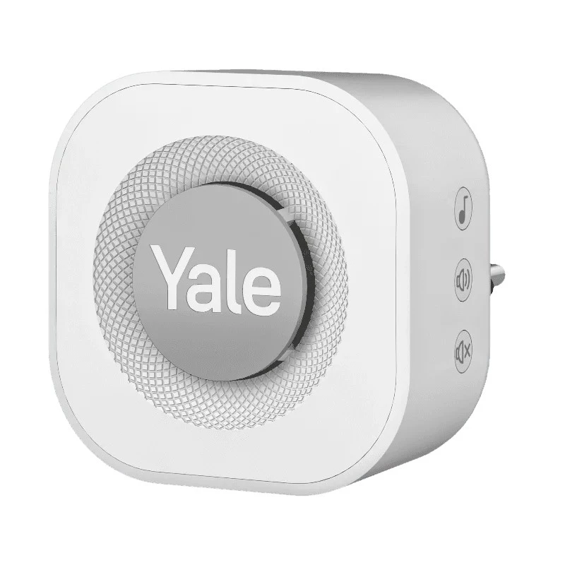 Yale campanello gong grigio, bianco