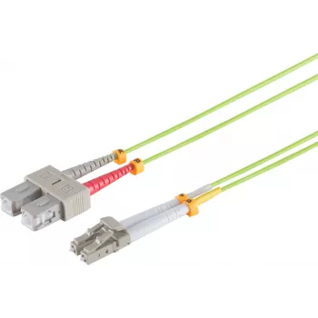 Cavo patch duplex in fibra ottica LC/SC 50/125µ OM5 S/CONN maximum connectivity 1,0 m