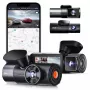 Videoregistratore per auto VANTRUE N5 Nexus 5 — dashcam 4 canali, camera principale 2592×1944, 160° anteriore/interna, GPS, WLAN, display IPS, MicroSD fino a 512 GB