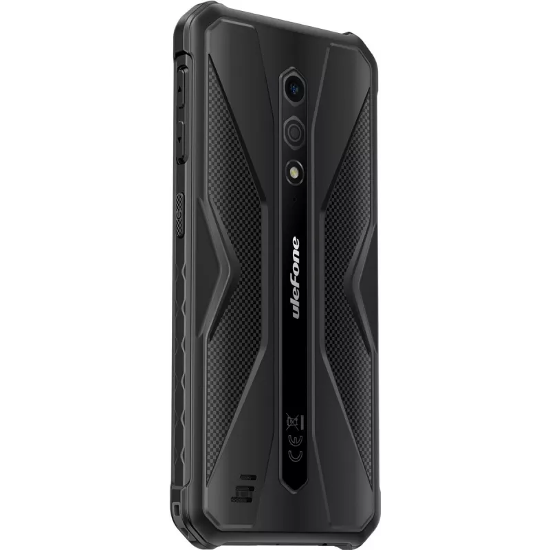 Smartphone robusto UleFone Armor X12 — 3 GB RAM, 32 GB di memoria, tutto nero