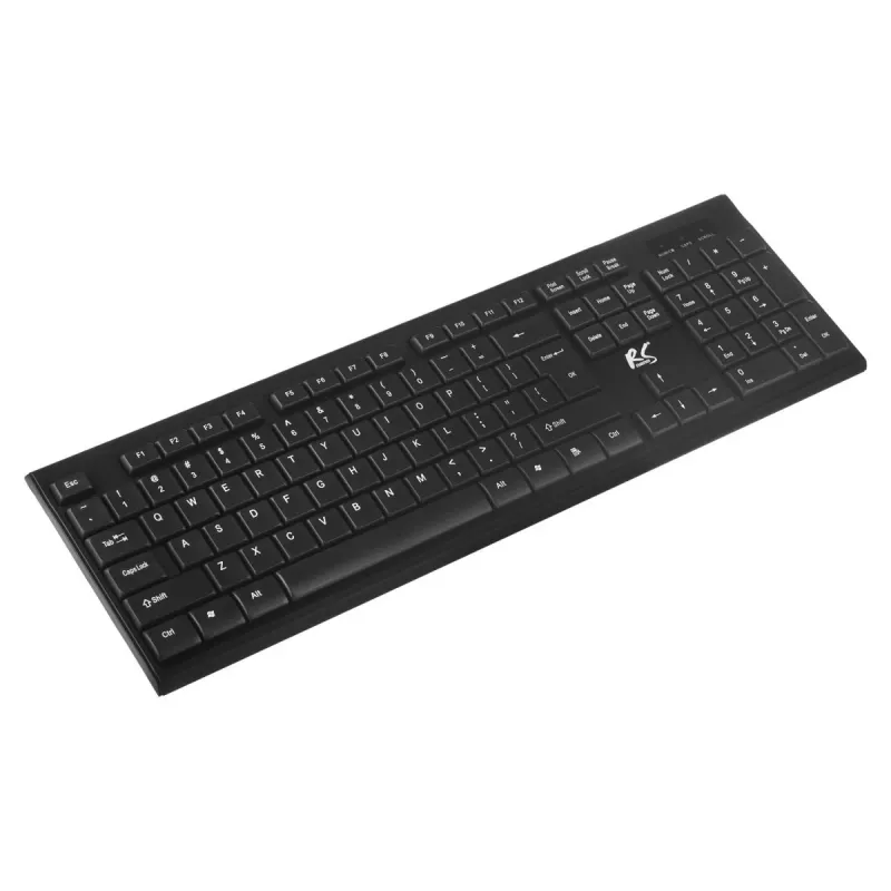 Combo tastiera e mouse wireless NanoRS con design ergonomico – RS580 per un utilizzo fluido ed efficiente