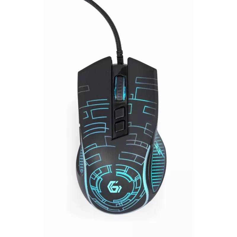 Mouse per destrimani Gembird MUSG-RGB-01 USB Type-A 3600 DPI