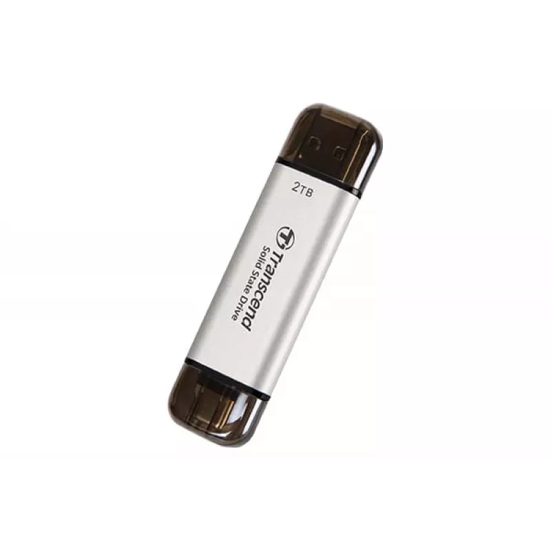 Transcend ESD310 SSD portatile da 2 TB, USB 3.2 Gen 2 (10 Gbps), USB-C