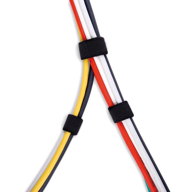 LABEL THE CABLE LTC PRO Roll Strap, nastro a strappo double-face, 25 m giallo