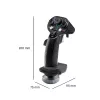 Impugnatura aggiuntiva per flightstick Thrustmaster Sol-R 3 AVA, nero, USB Type-C, analogico/digitale, PC, 75×115×200 mm