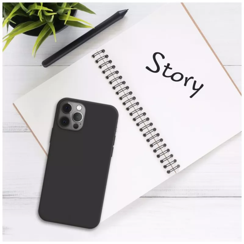 Fixed STORY backcover per Xiaomi Redmi 15 4G/5G, custodia protettiva gommata nera