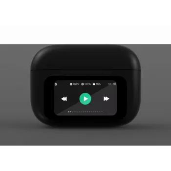 Cuffie BLUETOOTH/TWS-LCD-ANC-01-BK Gembird