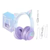 Headset Onikuma B90 cuffie gaming blu/viola