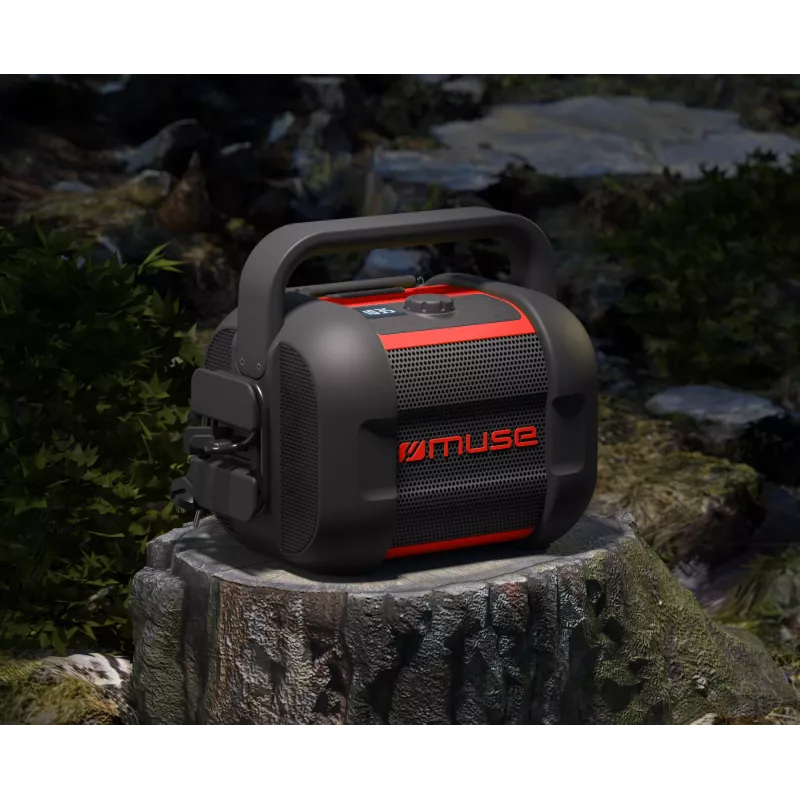 Radio Bluetooth portatile Muse M-968 BTR — 40 W, NFC, batteria ricaricabile