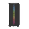 Case per computer Darkflash DK151 LED (nero) + 3 ventole RGB