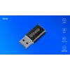 Adattatore cavo video Savio AK-81 USB Type-C USB Type-A nero