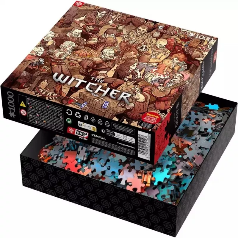 Good Loot Gaming Puzzle: The Witcher (Wiedźmin) compleanno, 1000 pezzi