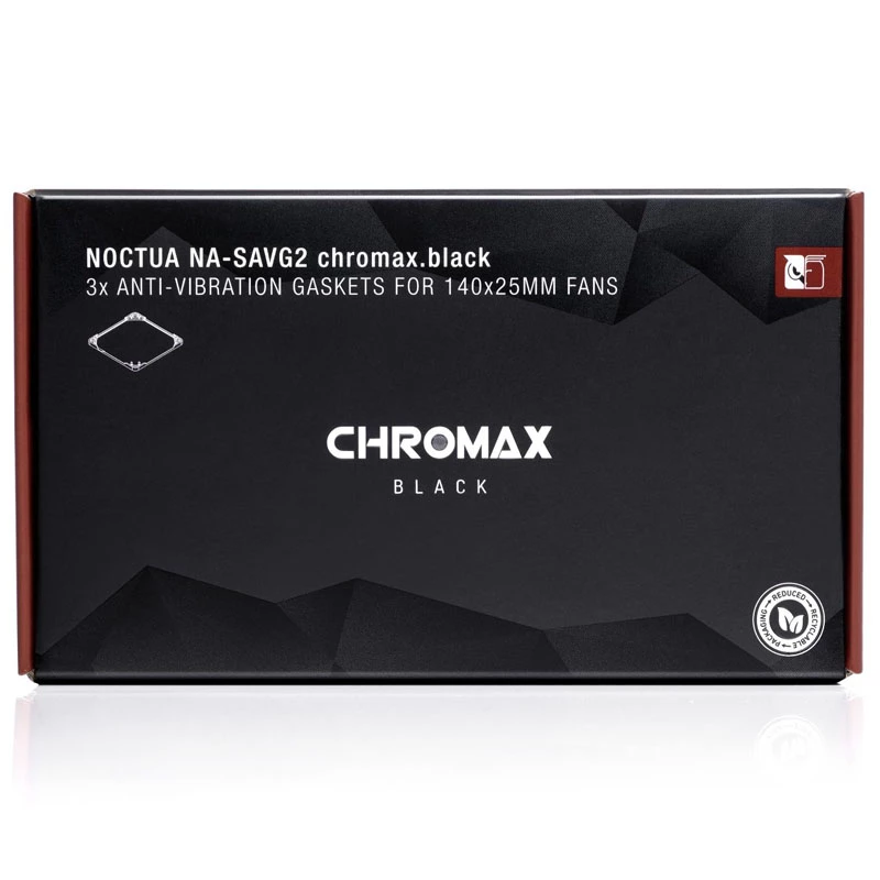 Set antivibrazione Noctua NA-SAVG2 chromax nero - nero (NA-SAVG2 ch.bk)