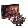 Puzzle 3D cubicfun Queen Anne's Revenge Anniversary Version – modello 306-T4040H, nave da collezione da assemblare