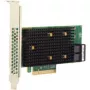 Scheda interfaccia Broadcom HBA 9500-8i PCIe NVMe a SAS, 1 porta Mini-SAS interna, Full-Height/Low-Profile, grigio/nero