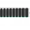 Bosch PRO 1/2 pollice set di bussole da 9 pezzi, bussole profonde nere
