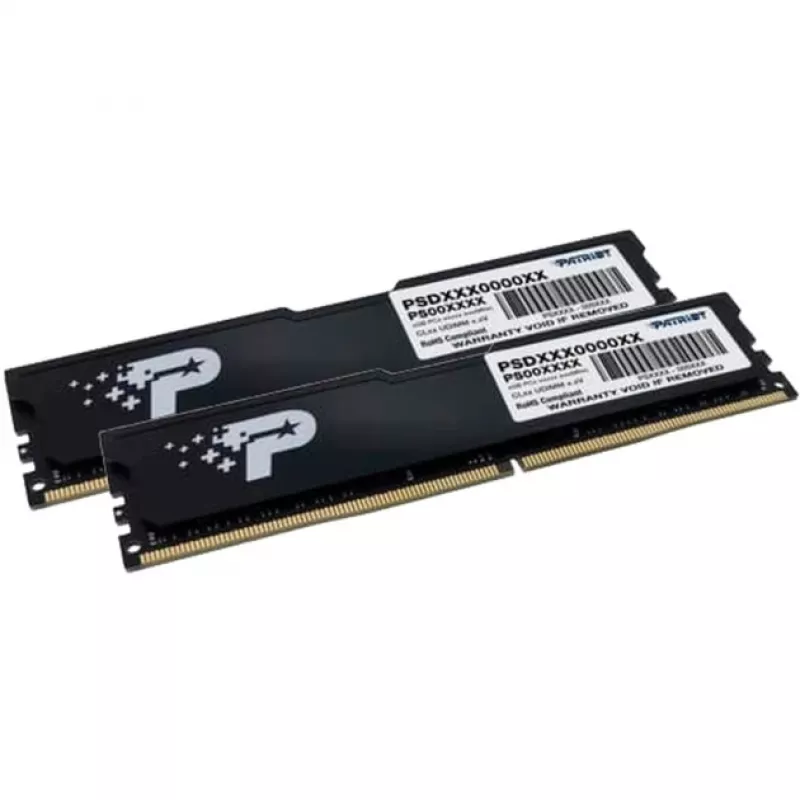 DIMM 16 GB DDR4-3200 (2x 8 GB) kit dual, memoria RAM nera, PSD416G3200K, Signature Line