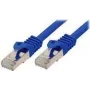 Cavo di rete ShiverPeaks BASIC-S Cat7 S/FTP (S-STP) blu, 1 m, RJ-45, contatti dorati