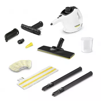 Pulitore a vapore portatile Kärcher SC 1 EasyFix 1200 W Nero, Bianco