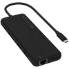 Adattatore multiporta USB-C Satechi ST-P3D13K 13-in-1 con supporto triple display