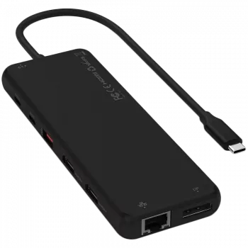 Adattatore multiporta USB-C Satechi ST-P3D13K 13-in-1 con supporto triple display