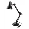 Lampada da tavolo ESPERANZA AVIOR E27 12W LED, nero, regolabile in altezza, braccio flessibile, attacco E27