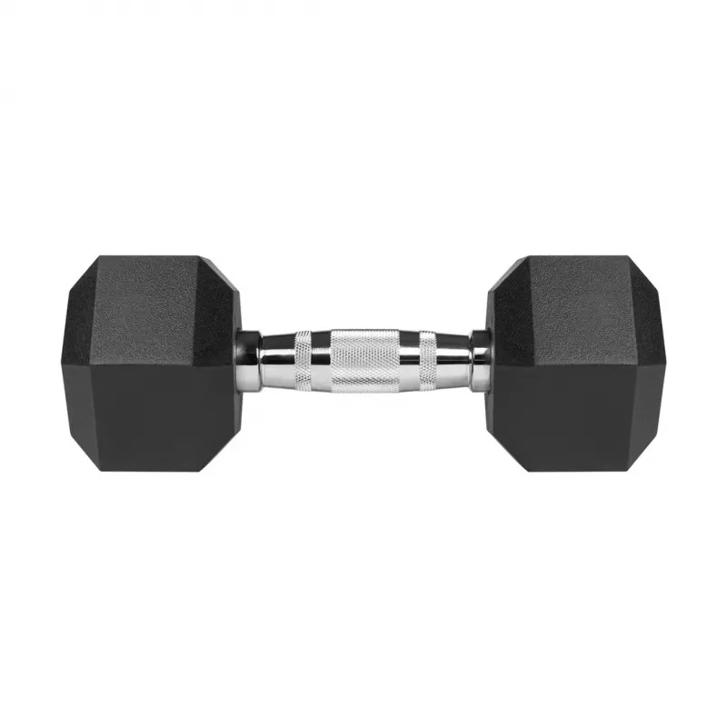 Manubri in ghisa rivestiti in gomma REBEL ACTIVE 2x8 kg