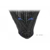 Guaina intrecciata DeLOCK 19046 10 m x 19 mm nero