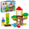 Lego 10431 Duplo Peppa Pig set gioco giardino e casa sull'albero