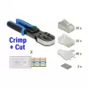 Set di attrezzi per crimpare cavi DeLOCK 86450