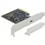 DeLOCK - adattatore USB - PCIe 3.0 x4 low-profile - USB 3.2 Gen 2x2 x 1 (89036)