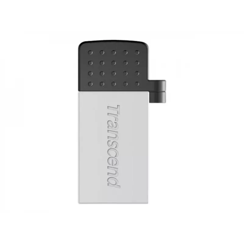 Transcend JetFlash Mobile 380 - Chiavetta USB - 16 GB - USB 2.0 - argento (TS16GJF380S)